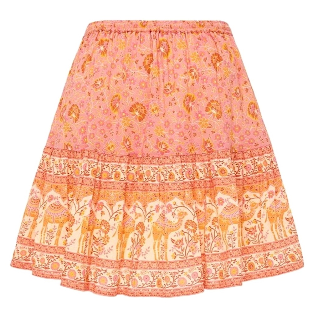 Spell Sundown Mini Skirt NWTS Sz XXL Paprika - Picture 5 of 10